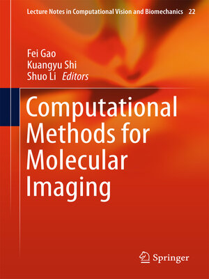 cover image of Computational Methods for Molecular Imaging